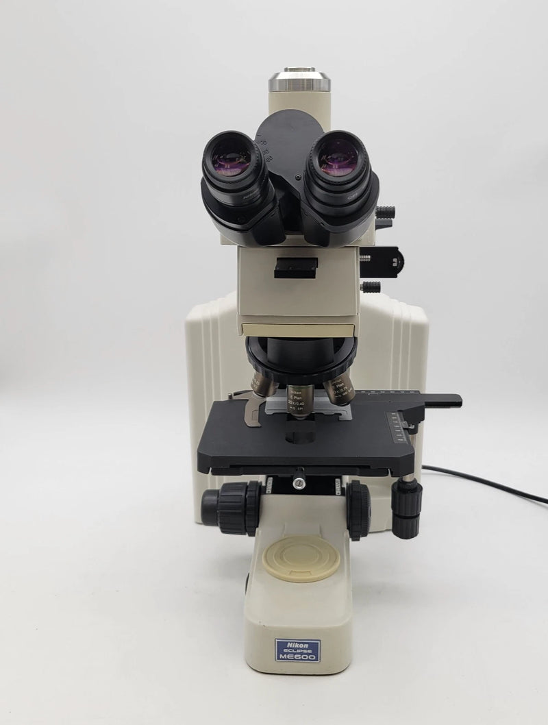Nikon Microscope ME600 Metallurgical with Polarization & Trinocular Head - Microscope Marketplace