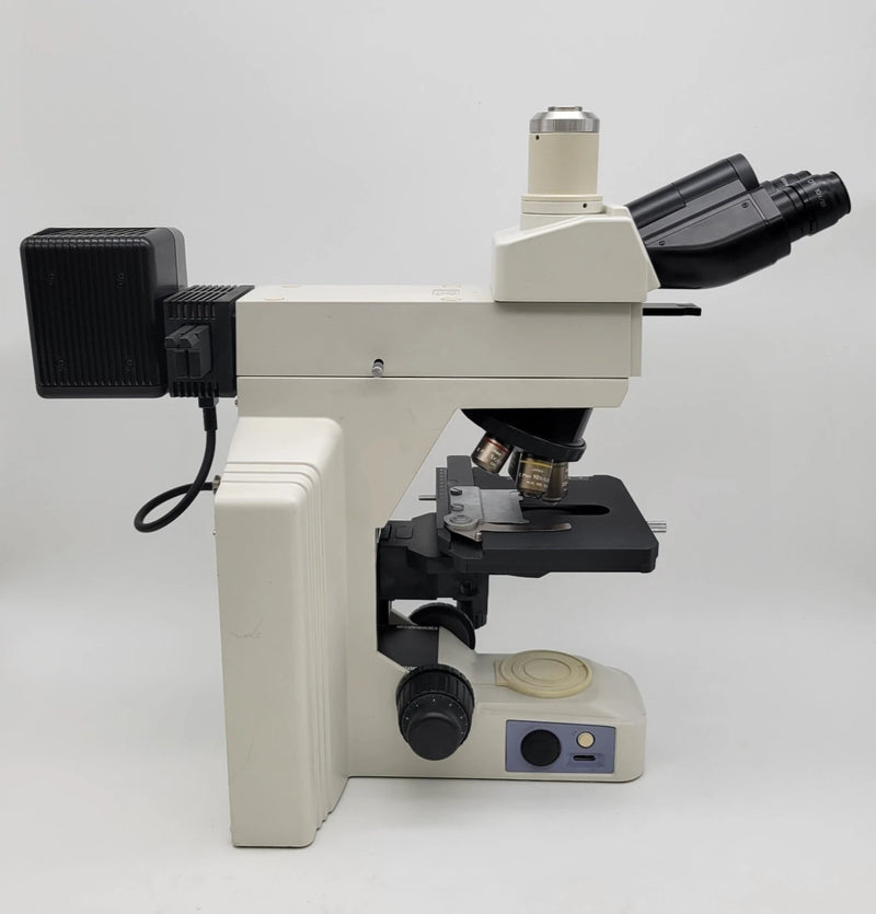 Nikon Microscope ME600 Metallurgical with Polarization & Trinocular Head - Microscope Marketplace