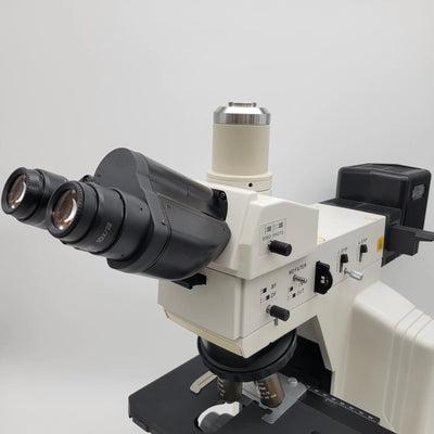 Nikon Microscope ME600 Metallurgical with Polarization & Trinocular Head - Microscope Marketplace
