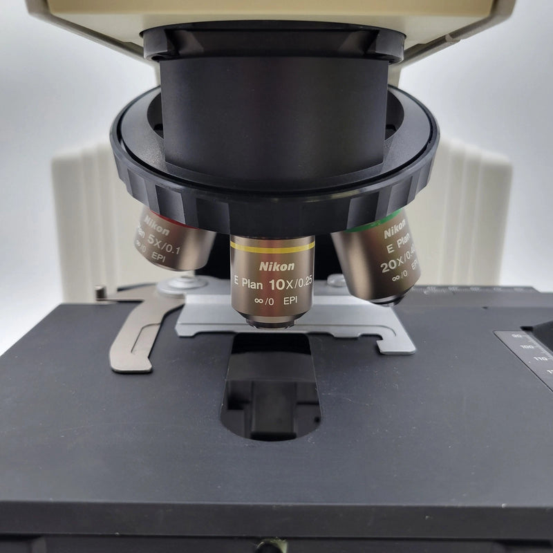 Nikon Microscope ME600 Metallurgical with Polarization & Trinocular Head - Microscope Marketplace