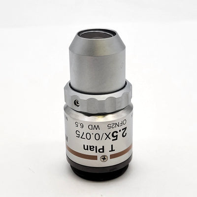 Nikon Microscope Objective T Plan 2.5x EPI - Microscope Marketplace