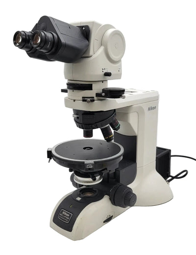 Nikon Microscope LV100N POL Polarizing with Tilting Ergo Head *DEAL* - Microscope Marketplace