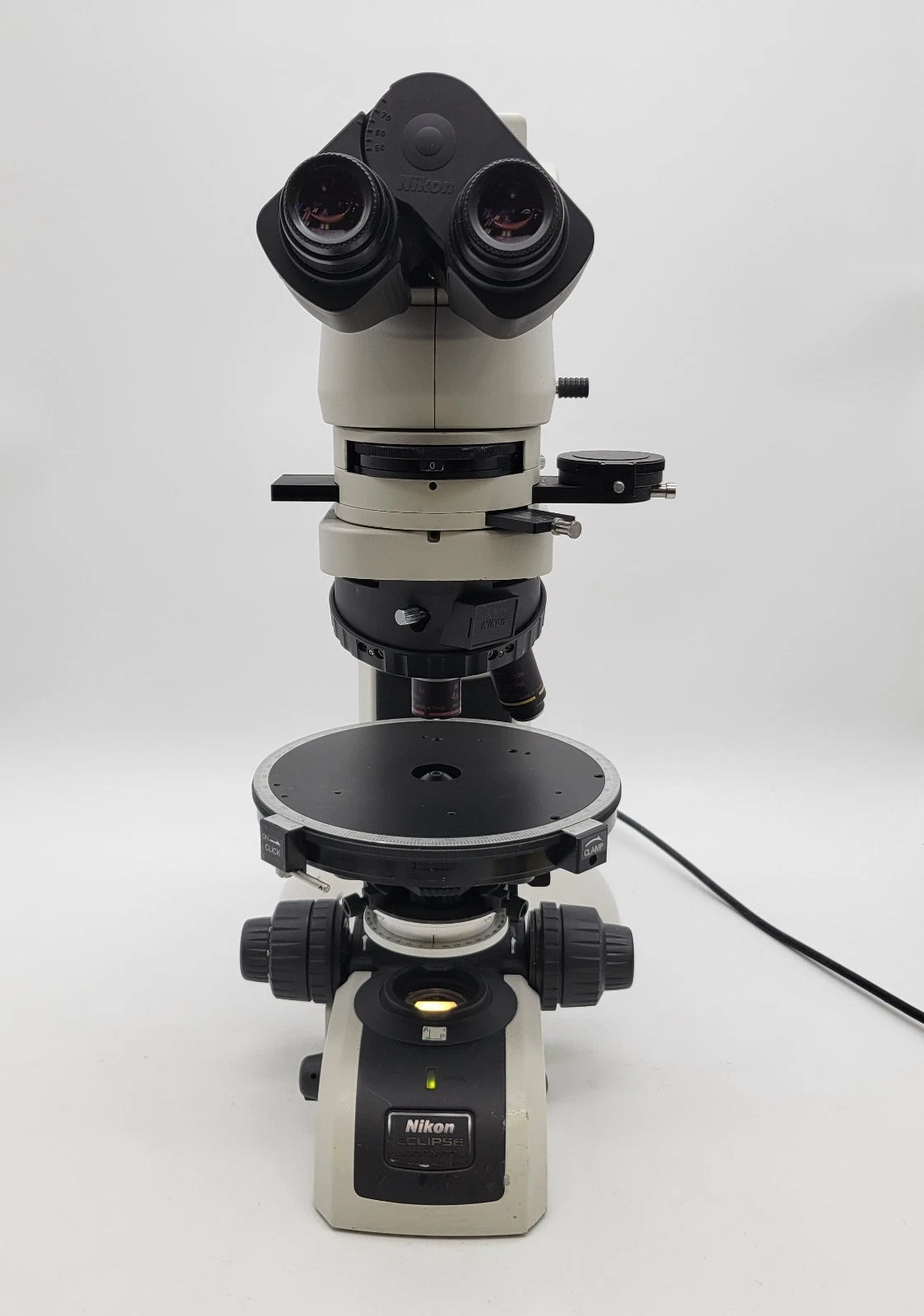 Nikon Microscope LV100N POL Polarizing with Tilting Ergo Head *DEAL* - Microscope Marketplace