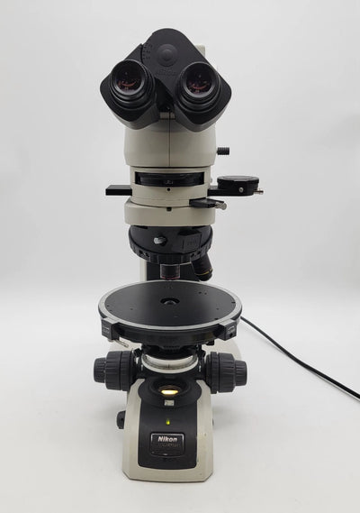Nikon Microscope LV100N POL Polarizing with Tilting Ergo Head *DEAL* - Microscope Marketplace