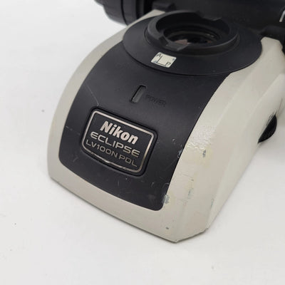 Nikon Microscope LV100N POL Polarizing with Tilting Ergo Head *DEAL* - Microscope Marketplace
