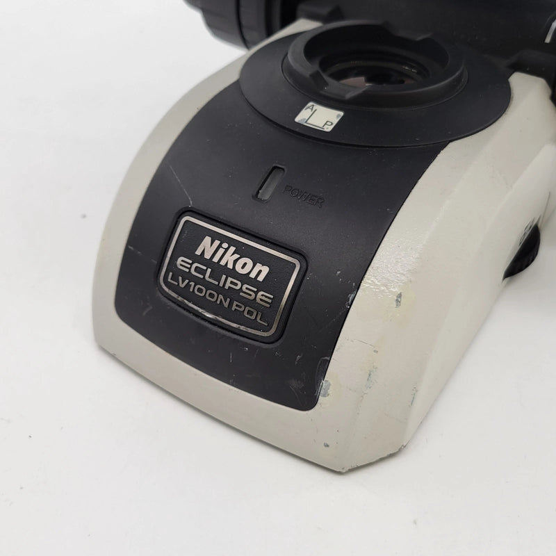 Nikon Microscope LV100N POL Polarizing with Tilting Ergo Head *DEAL* - Microscope Marketplace