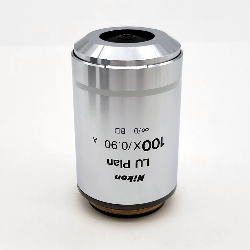 Nikon Microscope Objective LU Plan 100x BD Brightfield Darkfield - Microscope Marketplace