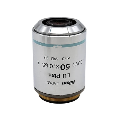 Nikon Microscope Objective LU Plan 50x ELWD BD - Microscope Marketplace