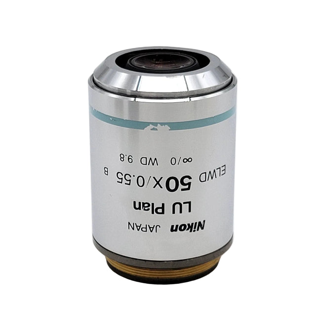 Nikon Microscope Objective LU Plan 50x ELWD BD - Microscope Marketplace