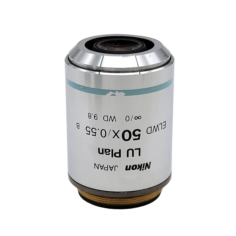 Nikon Microscope Objective LU Plan 50x ELWD BD - Microscope Marketplace