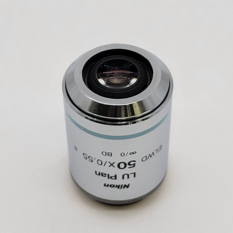 Nikon Microscope Objective LU Plan 50x ELWD BD - Microscope Marketplace