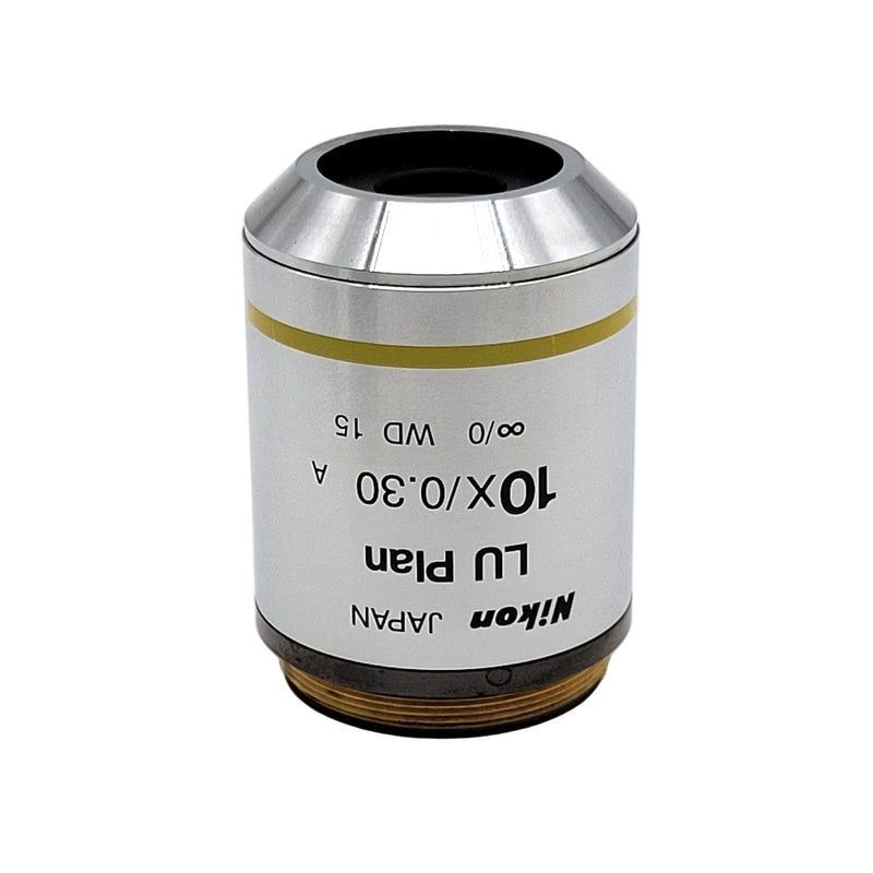 Olympus Microscope Objective LU Plan 10x BD Brightfield / Darkfield - Microscope Marketplace