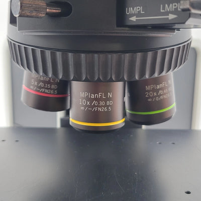 Olympus Microscope BX53M Metallurgical with DIC, Trinocular Head & Camera - Microscope Marketplace