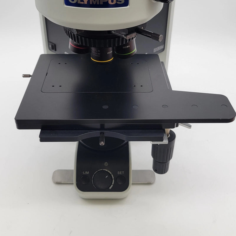 Olympus Microscope BX53M Metallurgical with DIC, Trinocular Head & Camera - Microscope Marketplace