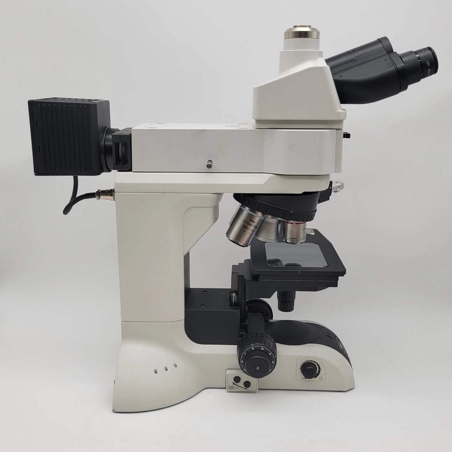 Nikon Microscope Eclipse LVN150NA Metallurgical with DIC, Trinocular Head & Camera - Microscope Marketplace