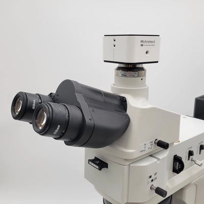 Nikon Microscope Eclipse LVN150NA Metallurgical with DIC, Trinocular Head & Camera - Microscope Marketplace