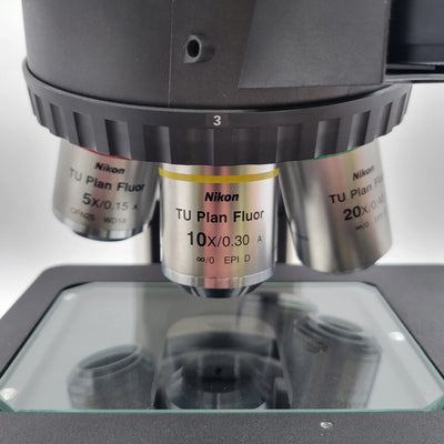 Nikon Microscope Eclipse LVN150NA Metallurgical with DIC, Trinocular Head & Camera - Microscope Marketplace