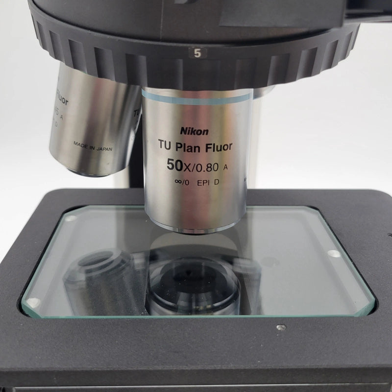 Nikon Microscope Eclipse LVN150NA Metallurgical with DIC, Trinocular Head & Camera - Microscope Marketplace
