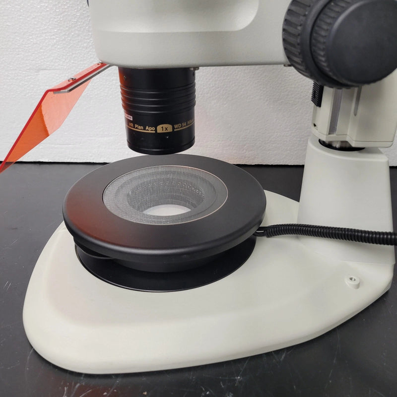 Nikon Stereo Microscope SMZ1500 with Fluorescence, Photo Port & Schott VisiLED - Microscope Marketplace
