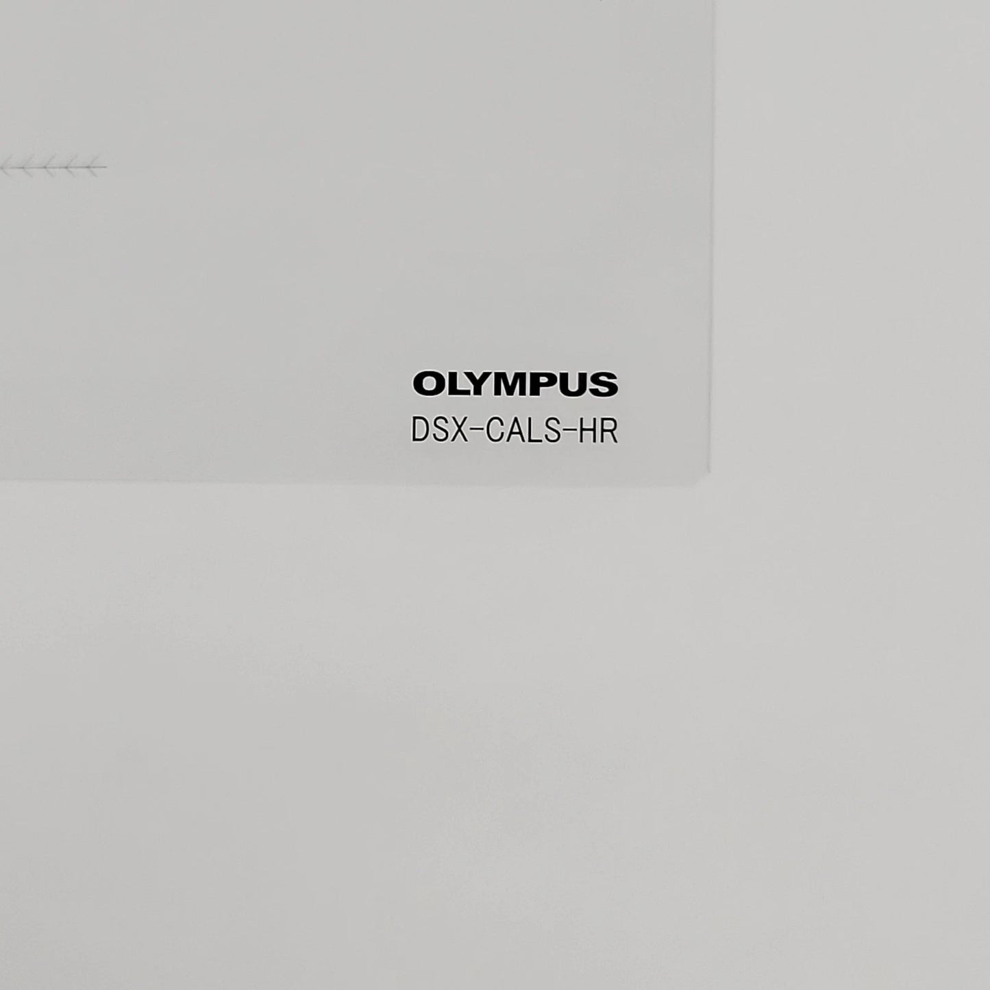 Olympus Microscope DSX-CALS-HR Calibration Sample Slide for DSX - Microscope Marketplace