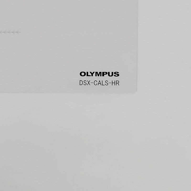 Olympus Microscope DSX-CALS-HR Calibration Sample Slide for DSX - Microscope Marketplace