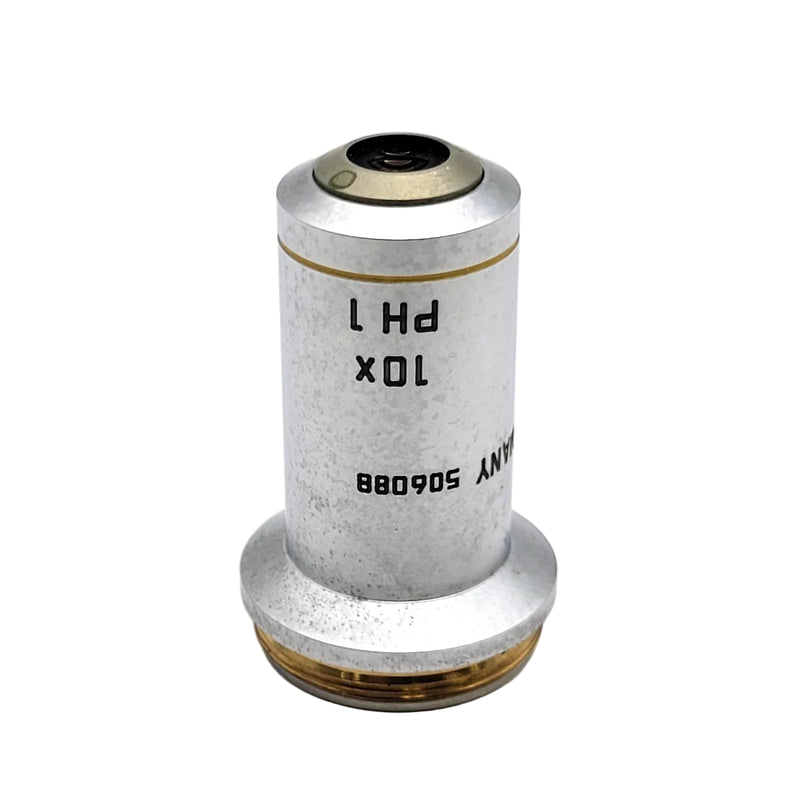 Leica Microscope Objective N Plan 10x/0.25 PH1 506088 Phase Contrast - Microscope Marketplace