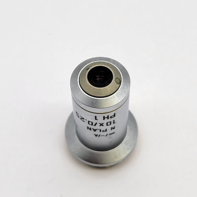 Leica Microscope Objective N Plan 10x/0.25 PH1 506088 Phase Contrast - Microscope Marketplace