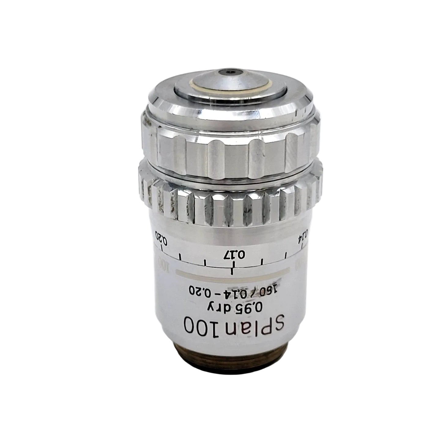 Olympus Microscope Objective SPlan 100x Dry - Microscope Marketplace