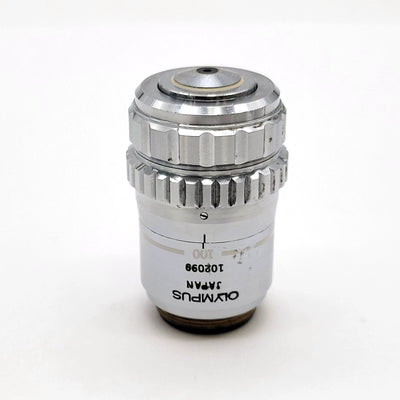 Olympus Microscope Objective SPlan 100x Dry - Microscope Marketplace