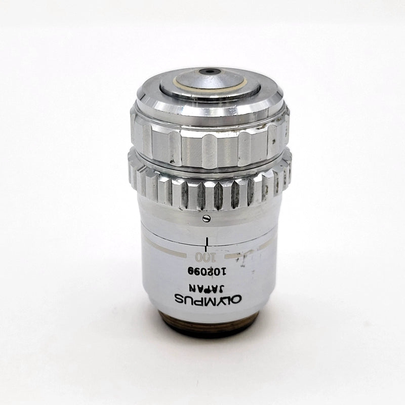 Olympus Microscope Objective SPlan 100x Dry - Microscope Marketplace