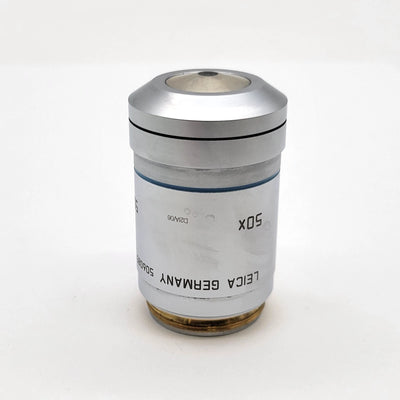 Leica Microscope Objective N Plan 50x Oil 506085 - Microscope Marketplace