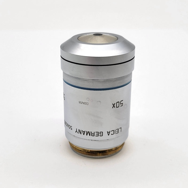 Leica Microscope Objective N Plan 50x Oil 506085 - Microscope Marketplace