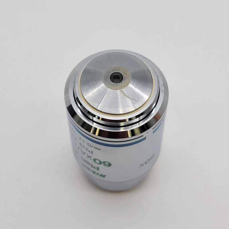 Nikon Microscope Objective CFI Plan Apo 60XA 1.40 Oil Ph3 DM 60x Phase Contrast - Microscope Marketplace