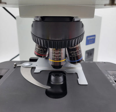 Olympus Microscope BX51 with Fluorescence, Trinocular Head & Camera - Microscope Marketplace