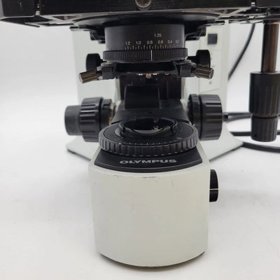 Olympus Microscope BX41 with FISH Fluorescence, Trinocular Head and Camera - Microscope Marketplace