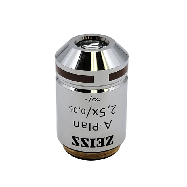 Zeiss Microscope Objective A-Plan 2.5x 1113-114 - Microscope Marketplace
