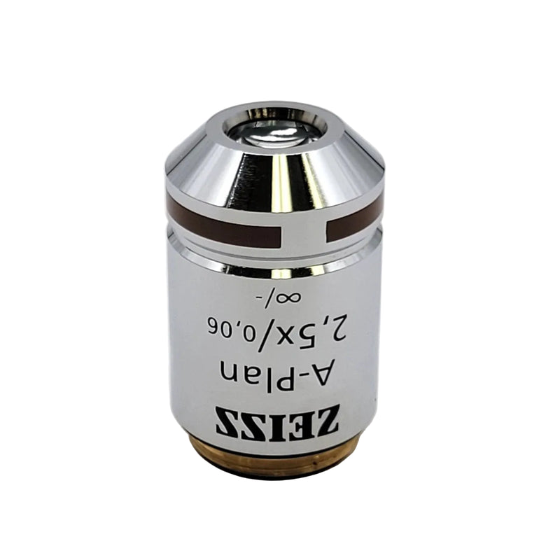 Zeiss Microscope Objective A-Plan 2.5x 1113-114 - Microscope Marketplace