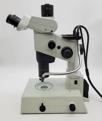 Olympus Stereo Microscope SZX12 with Trinocular, Transmitted & Reflected Light - Microscope Marketplace