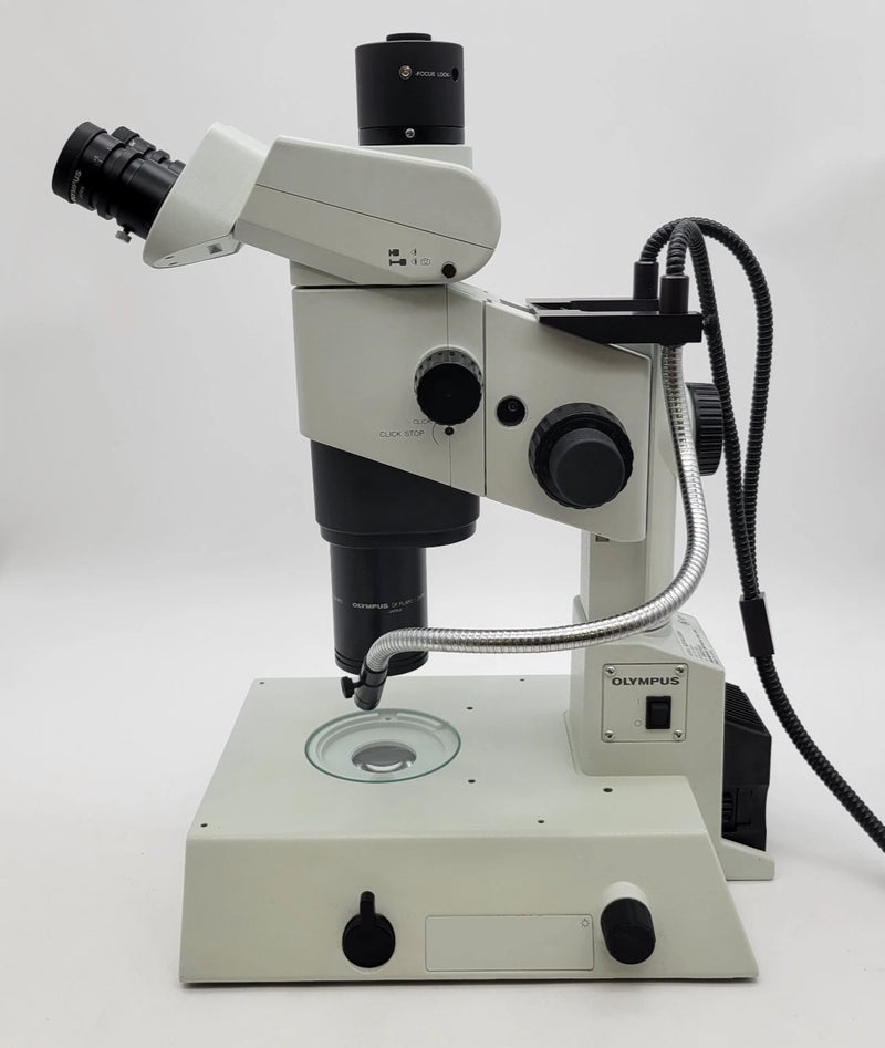 Olympus Stereo Microscope SZX12 with Trinocular, Transmitted & Reflected Light - Microscope Marketplace