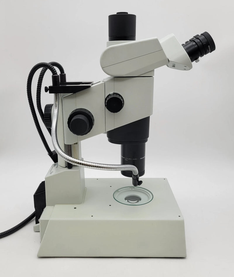 Olympus Stereo Microscope SZX12 with Trinocular, Transmitted & Reflected Light - Microscope Marketplace