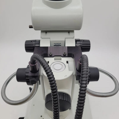 Olympus Stereo Microscope SZX12 with Trinocular, Transmitted & Reflected Light - Microscope Marketplace