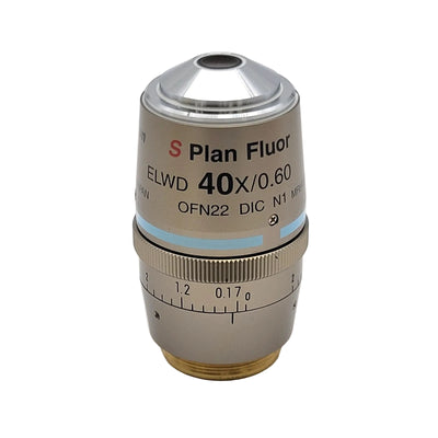 Nikon Microscope Objective CFI S Plan Fluor 40x ELWD with Correction - Microscope Marketplace