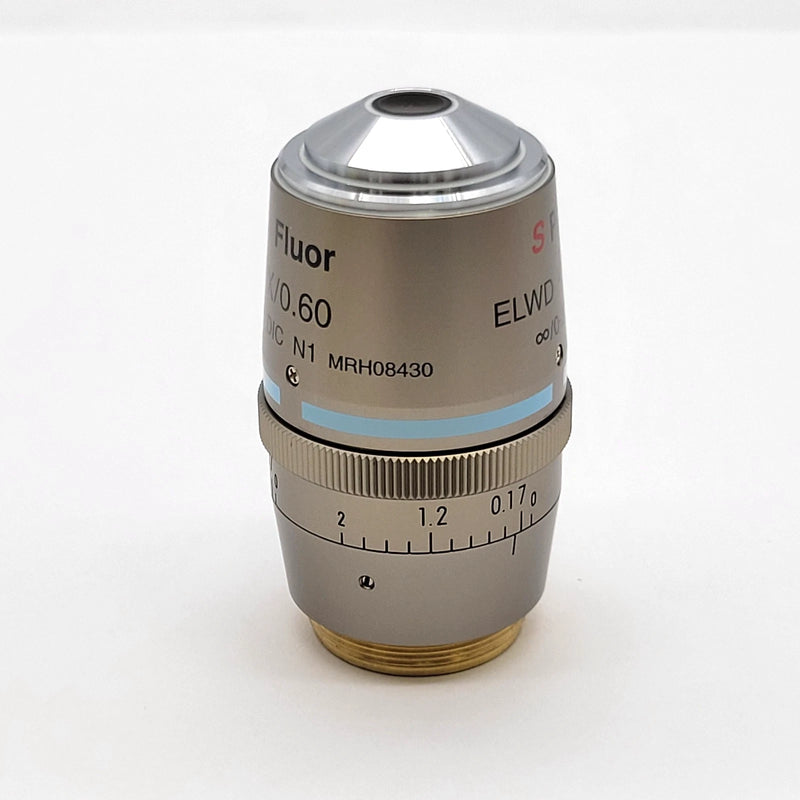 Nikon Microscope Objective CFI S Plan Fluor 40x ELWD with Correction - Microscope Marketplace