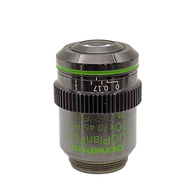 Olympus Microscope Objective LUCPlanFL N 20x Ph1 with Correction Phase Contrast