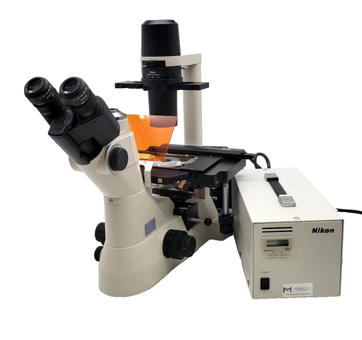 Nikon Microscope TS100 with Fluorescence & Phase Contrast