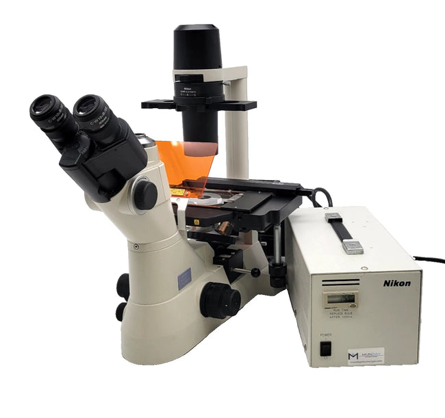 Nikon Microscope TS100 with Fluorescence & Phase Contrast