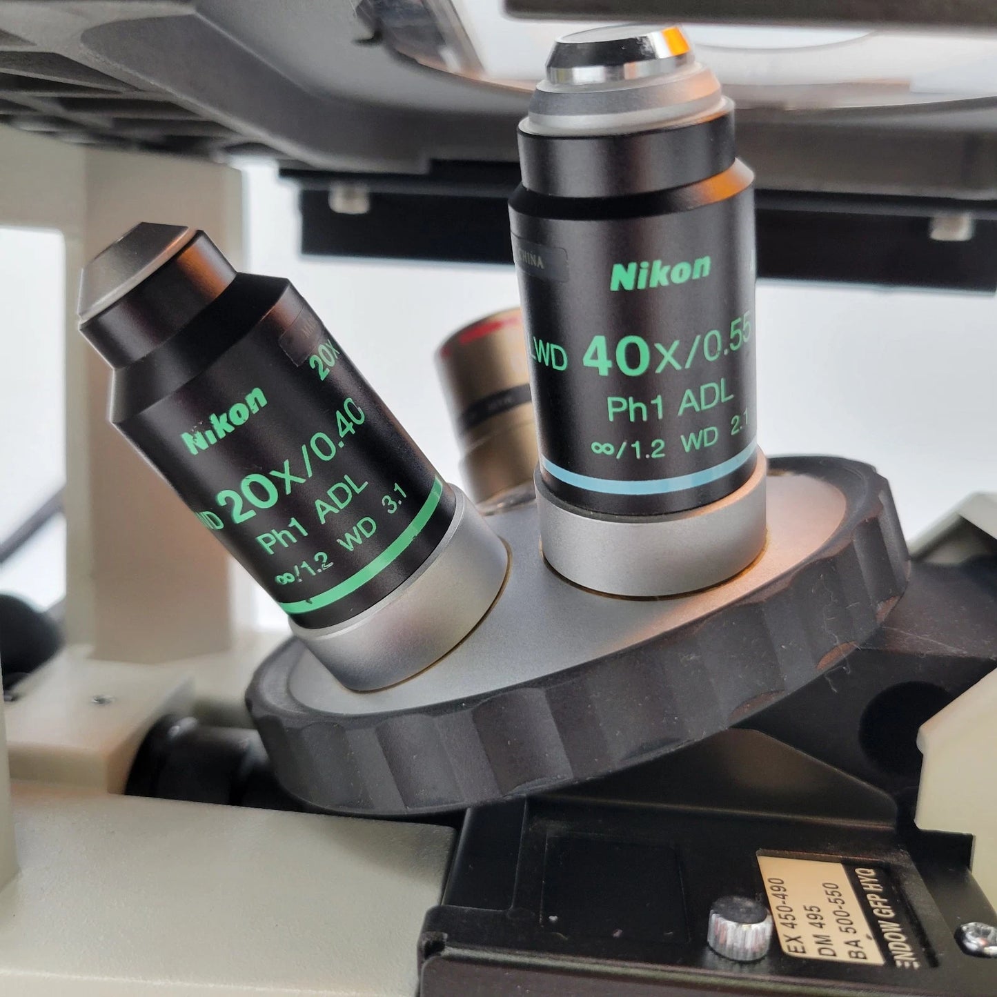 Nikon Microscope TS100 with Fluorescence & Phase Contrast