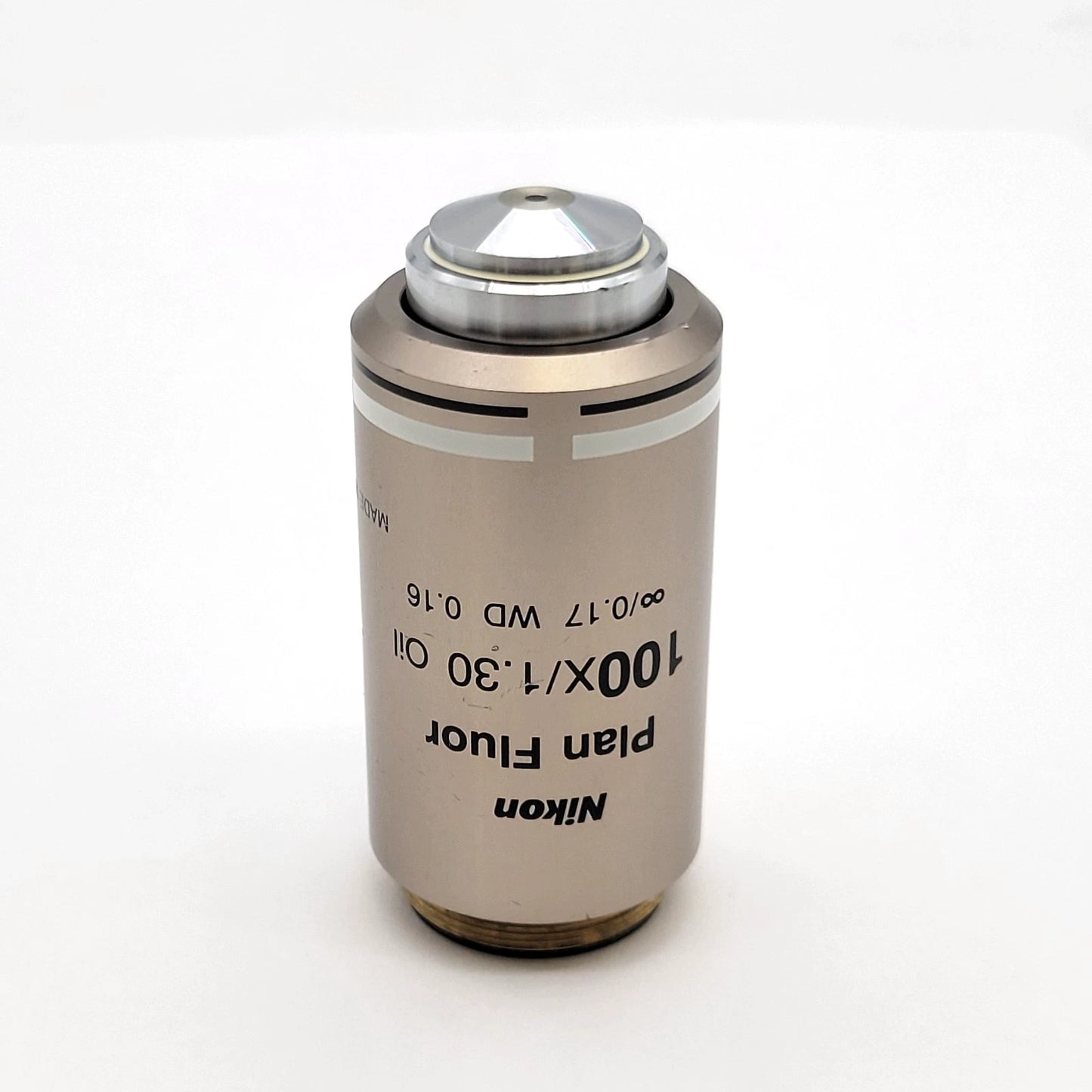 Nikon Microscope Objective CFI Plan Fluor 100x 1.30 Oil DIC H/N2 ∞/0.17