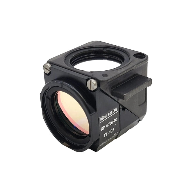 Zeiss Microscope Fluorescence Filter Cube Set 38 Reflector Module FL EC P&C