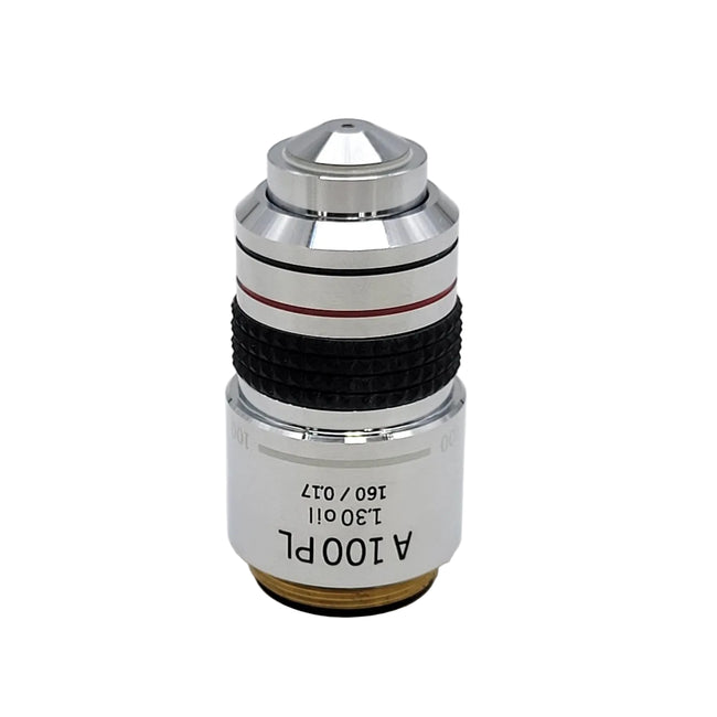 Olympus Microscope Objective A 100x PL Phase Contrast A100PL 1.30 Oil 160/0.17